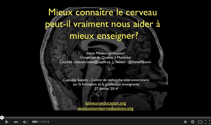 Mieux comprendre le cerveau peut-il vraiment nous aider à mieux enseigner?