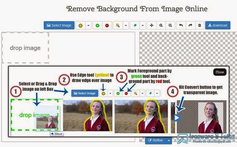 Deux outils en ligne pour effacer facilement l’arrière-plan de vos photos