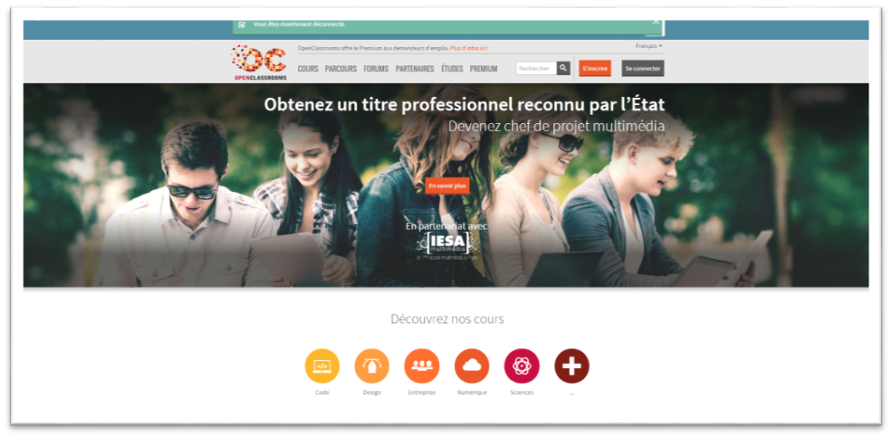 40 MOOCs pour un titre professionnel reconnu par l’état