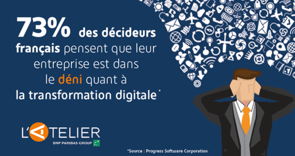 Transformation digitale : les entreprises dans le déni ? | L’Atelier : Accelerating Innovation