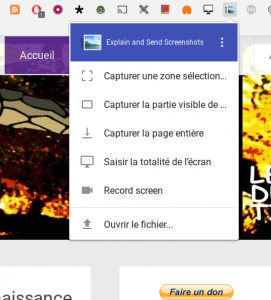 Commentez et envoyez vos captures d’écran: une extension chrome qui porte bien son nom – Le coutelas de Ticeman