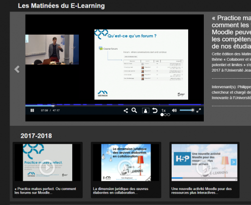 Enregistrements vidéo des “Matinées du E-Learning” – e-learning Bretagne