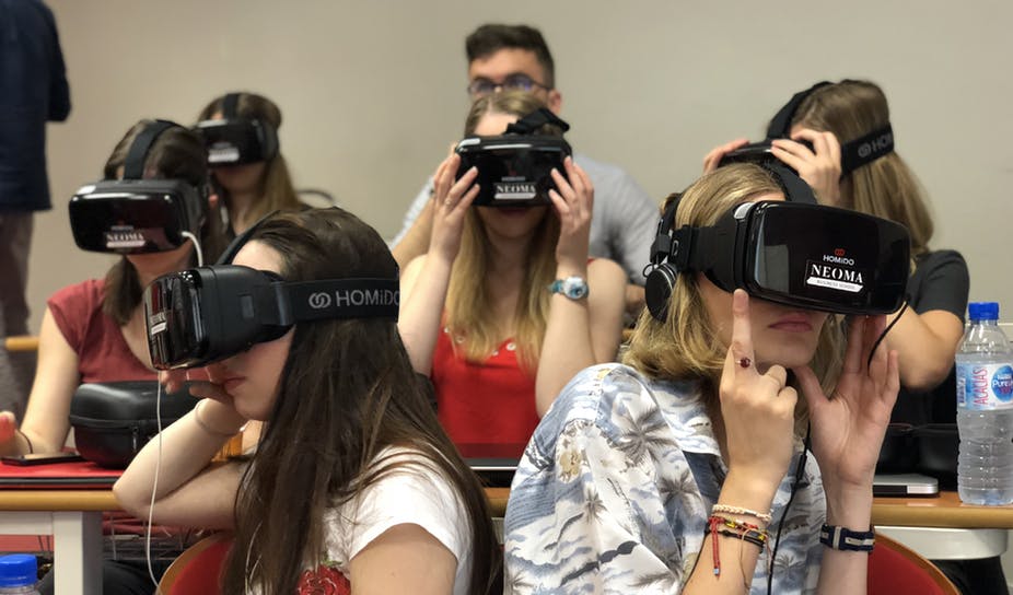 Rendre l’éducation « expérientielle » avec l’aide de la réalité virtuelle — The Conversation