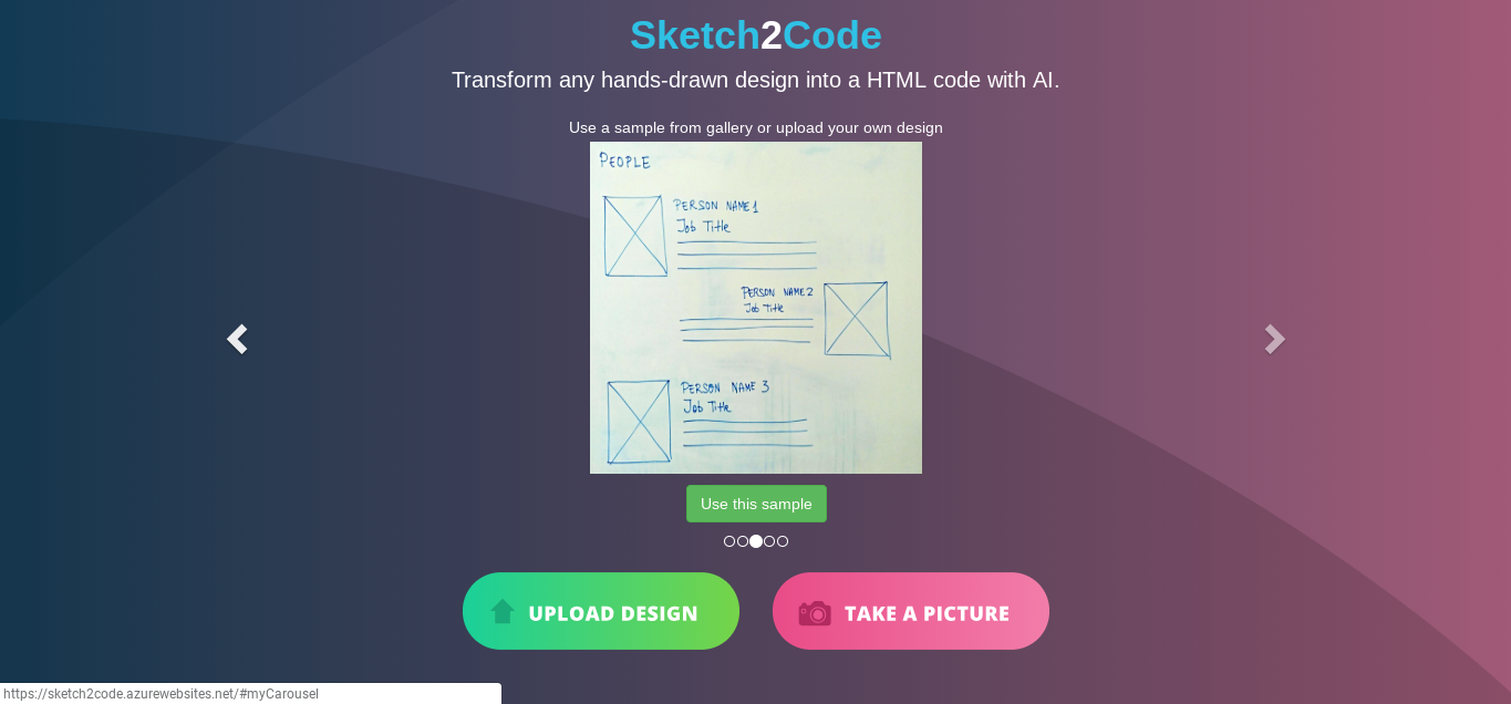 Sketch2Code: créez vos sites web en les dessinant — Ticeman