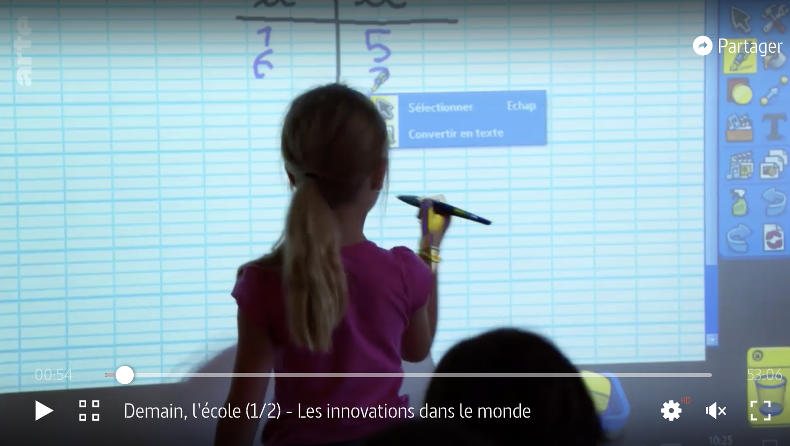 Demain, l’école (1/2) Les innovations dans le monde — arte