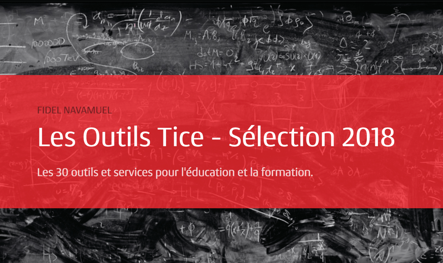 Les 30 meilleurs outils tice de l’année 2018 — Outils Tice