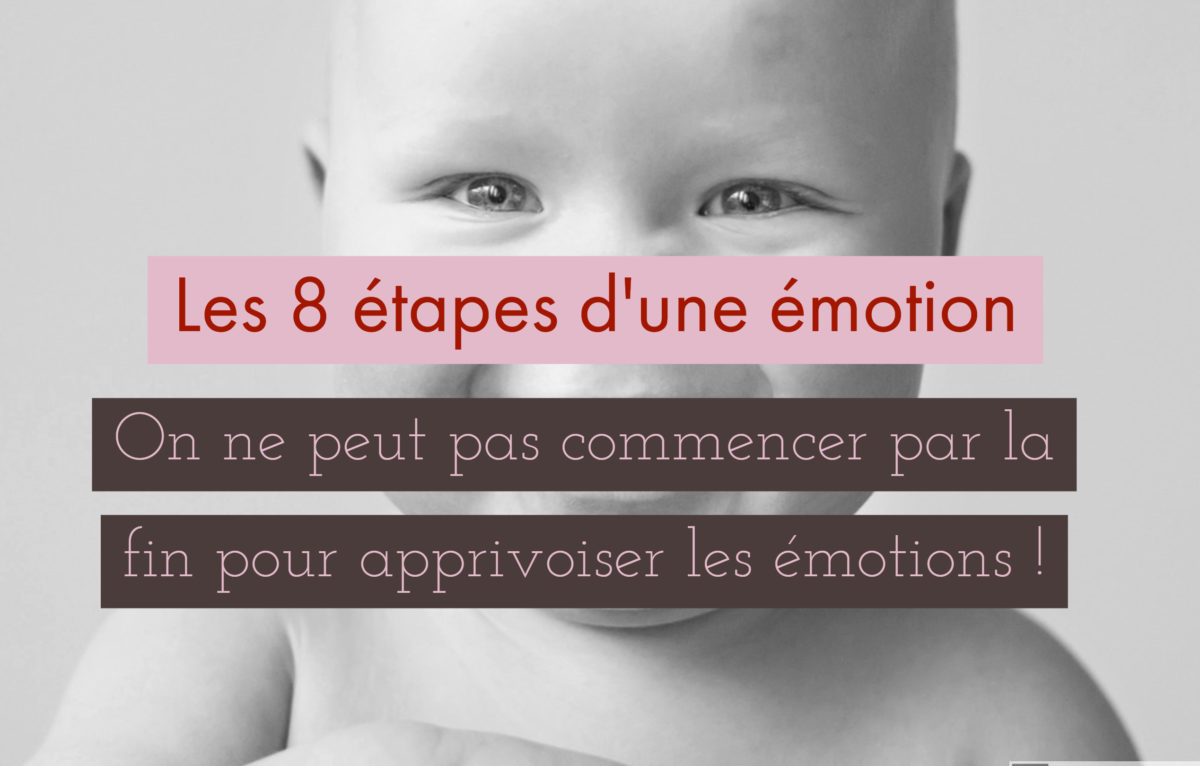 Les 8 étapes d’une émotion : on ne peut pas commencer par la fin pour apprivoiser les émotions ! — Apprendre à éduquer