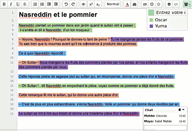 3 outils libres et gratuits pour écrire un texte à plusieurs — Les outils TICE