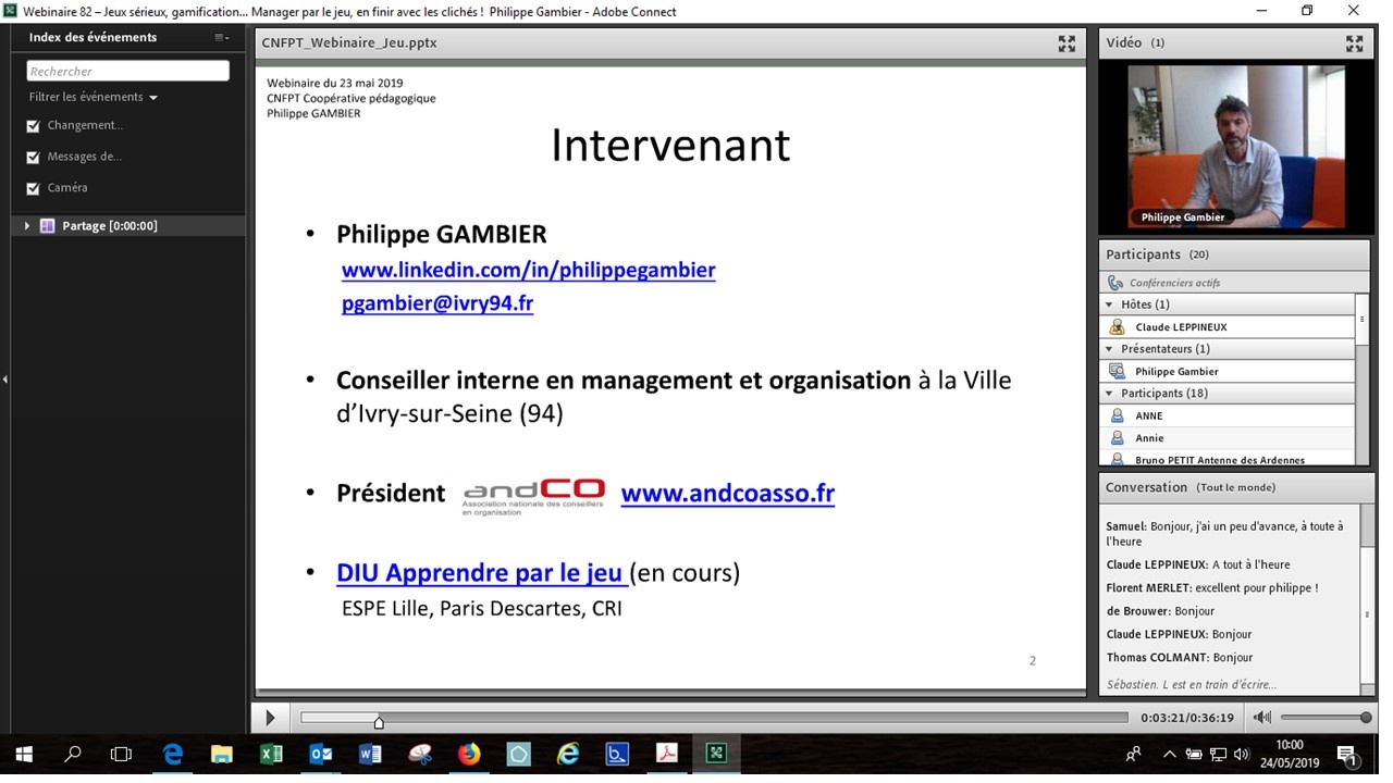 Webinaire sur la ludopédagogie — 4cristol