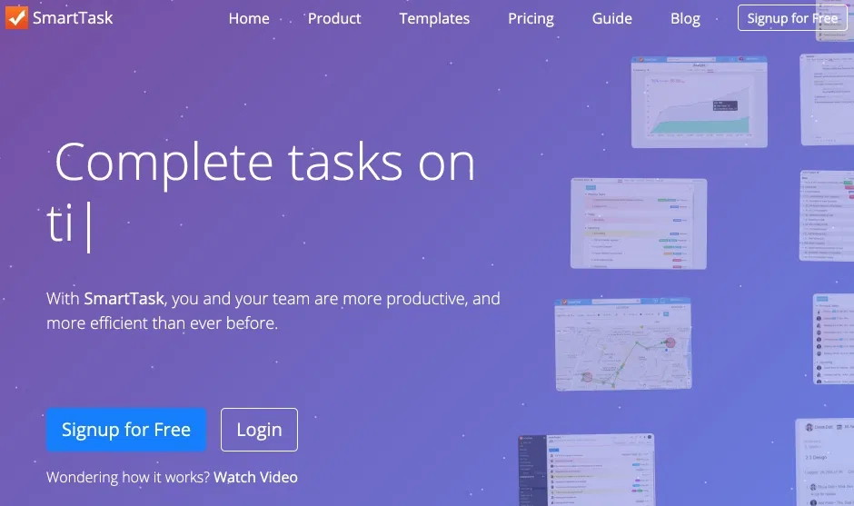 SmartTask. Outil de productivité pour le travail en équipe — Les outils collaboratifs