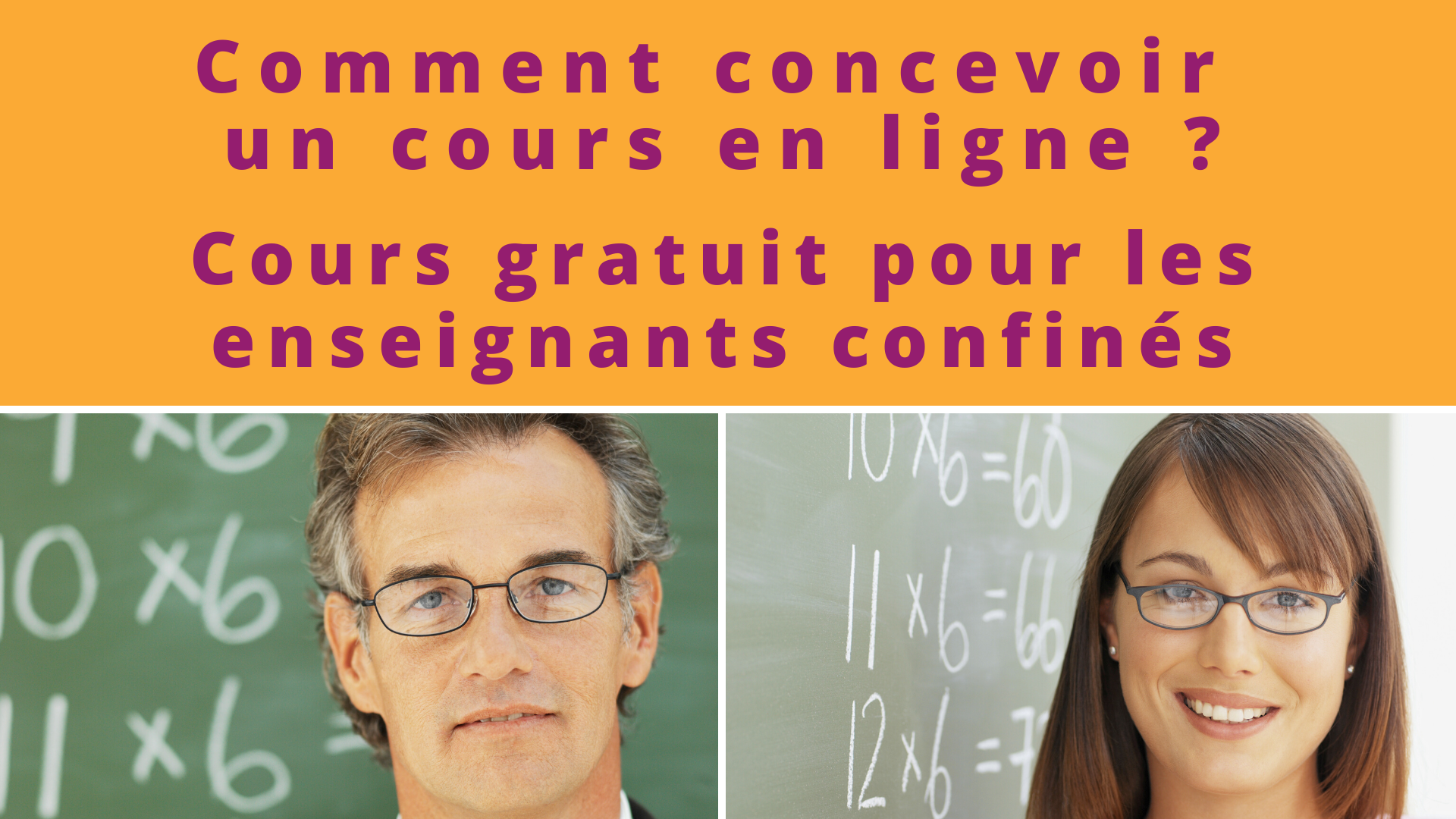 Comment concevoir un cours en ligne ? Cours gratuit pour les enseignants ! — Formation 3.0