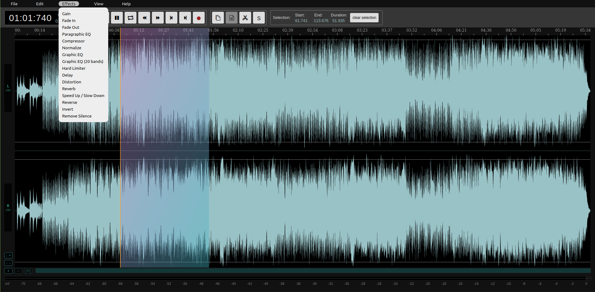 AudioMass : un véritable éditeur audio en ligne et sans inscription — TiceMan