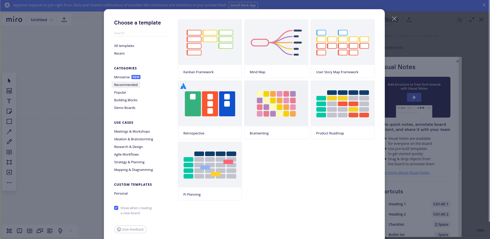 Miro : un tableau blanc collaboratif très riche — Ticeman