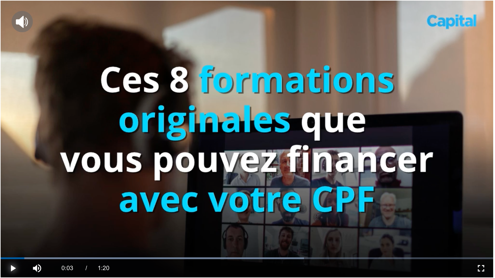 Ces 8 formations originales que vous pouvez financer avec votre CPF — Capital