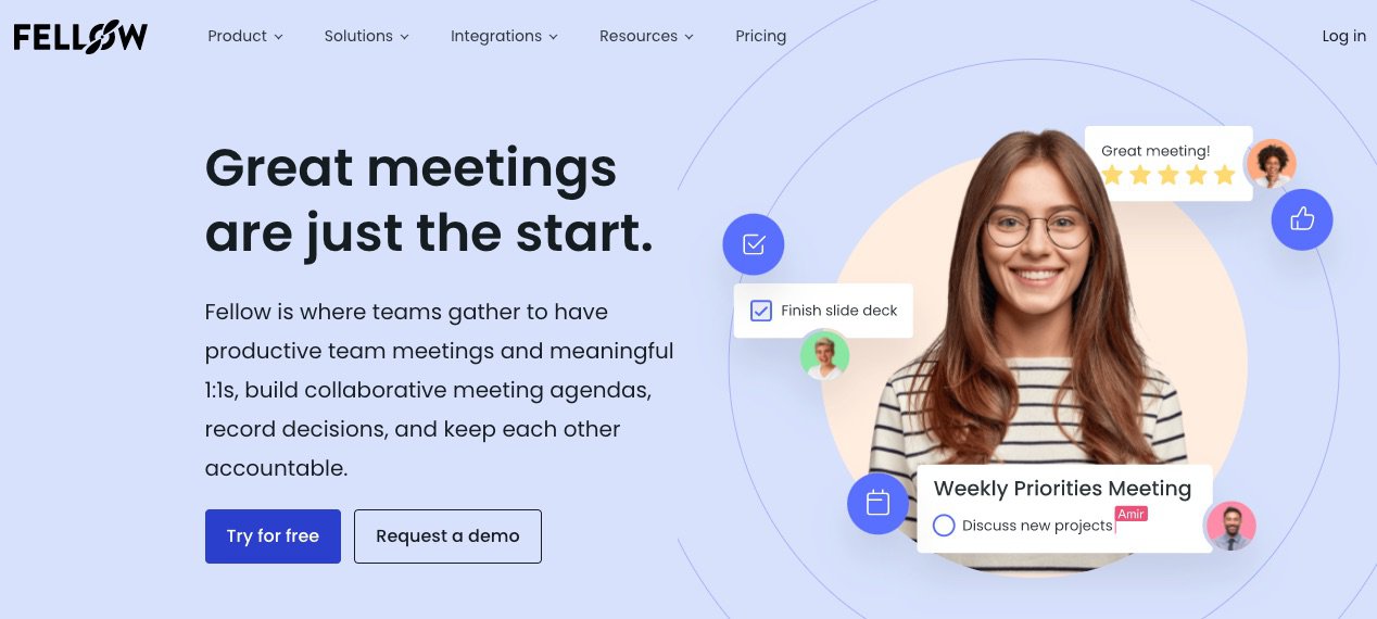 Fellow. Un outil efficace pour la gestion des réunions — Les outils Collaboratifs