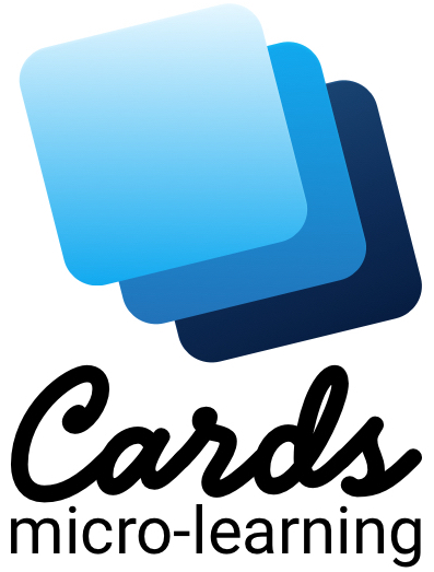 Cards micro-learning