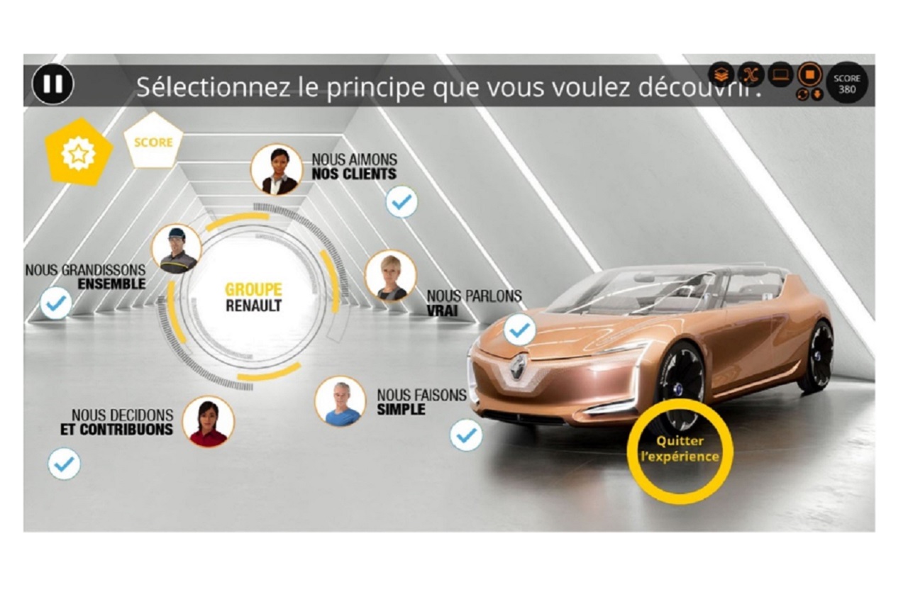 Renault déploie un serious game pour la formation de ses équipes — Journal Auto