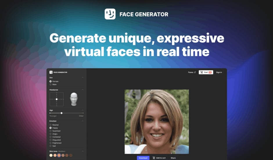 Face Generator : un outil gratuit pour générer des visages personnalisés grâce à l’IA ! — Siècle Digital