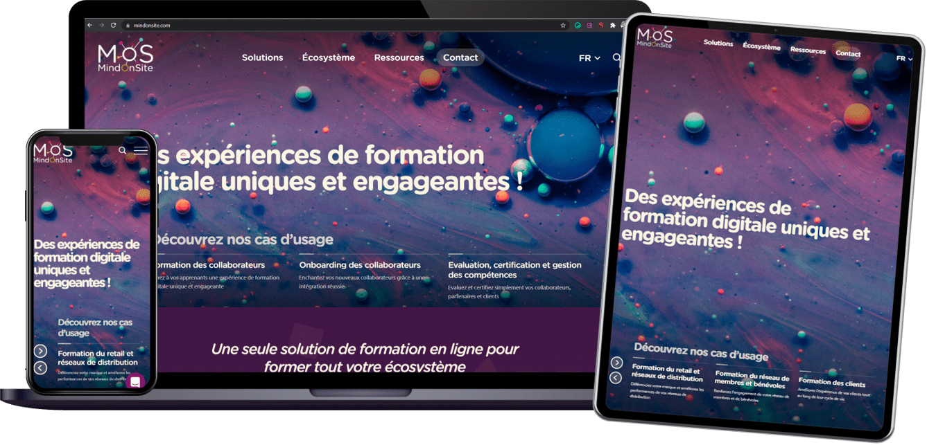 Formation, eLearning et LMS en Suisse romande — MindOnSite