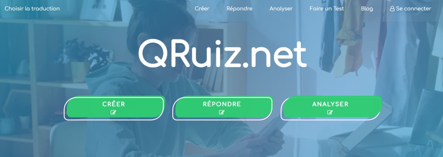 QRuiz.net – Un ensemble de solutions pour créer des quiz ou des sondages en ligne — Thot Cursus