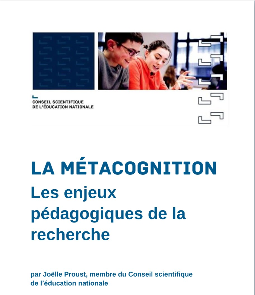 La Métacognition – Les enjeux pédagogiques de la recherche — Linkedin