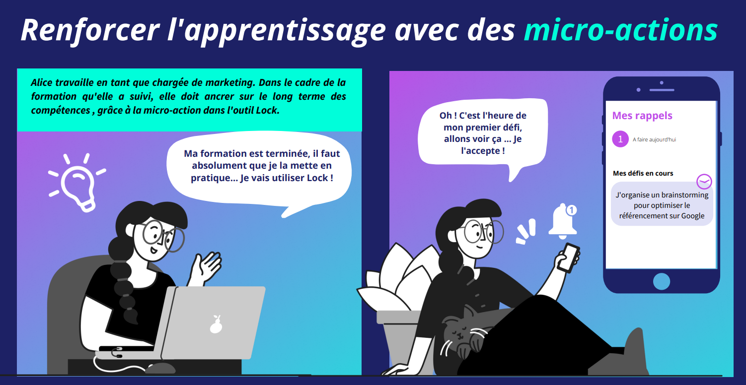 Renforcer l’apprentissage avec des Micro-actions — Domoscio