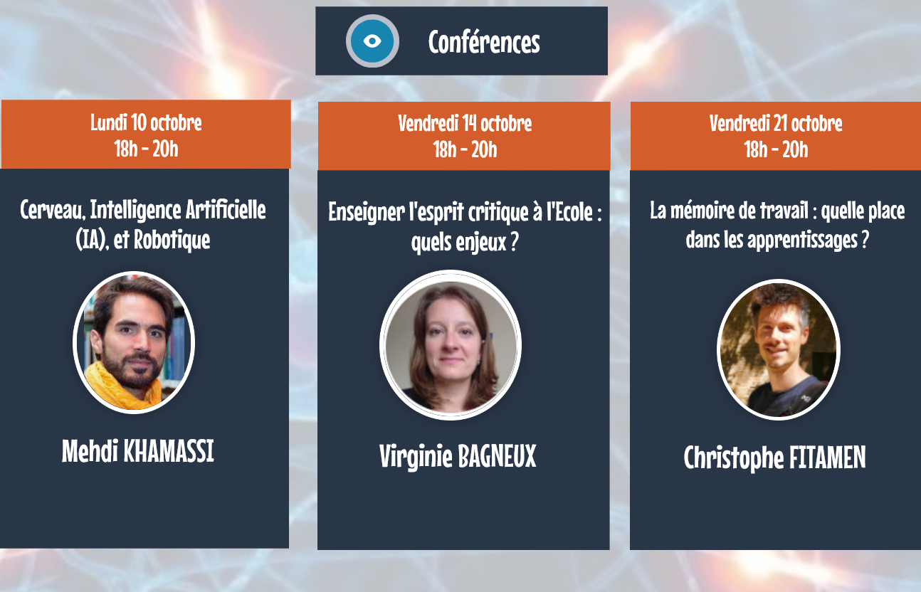 COGNI’FORUM 2022 : CONFÉRENCES — Cogni Sciences