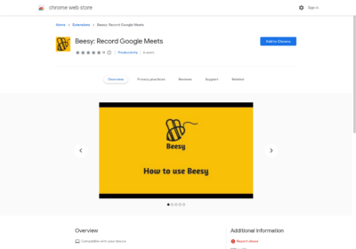 beesy-enregistrer-gratuitement-vos-reunions-google-meet-outils-collaboratifs