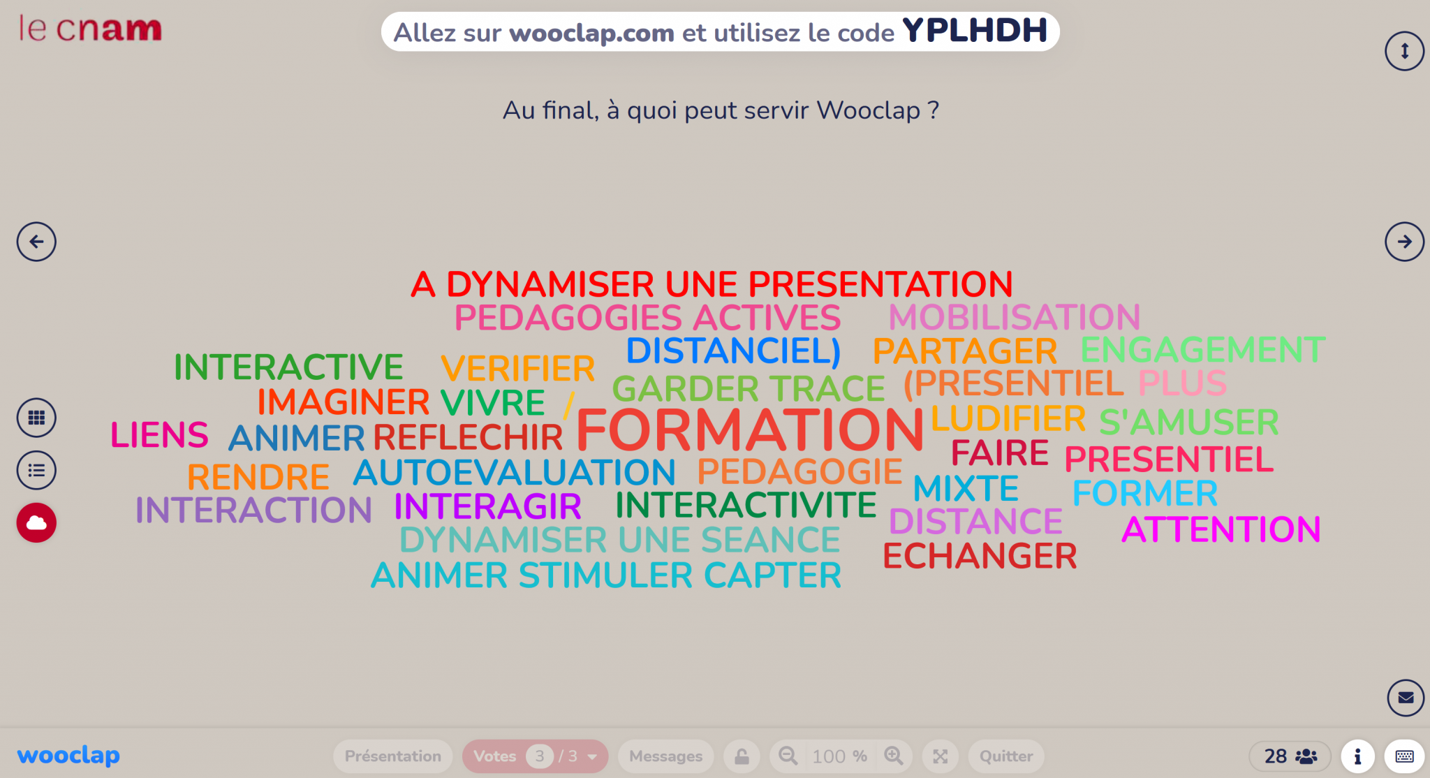 Wooclap vs Netflix, ou comment dynamiser son cours en présentiel ? — CNAM