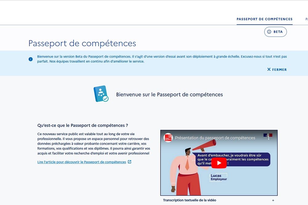 Un passeport pour valoriser ses compétences — Centre Inffo